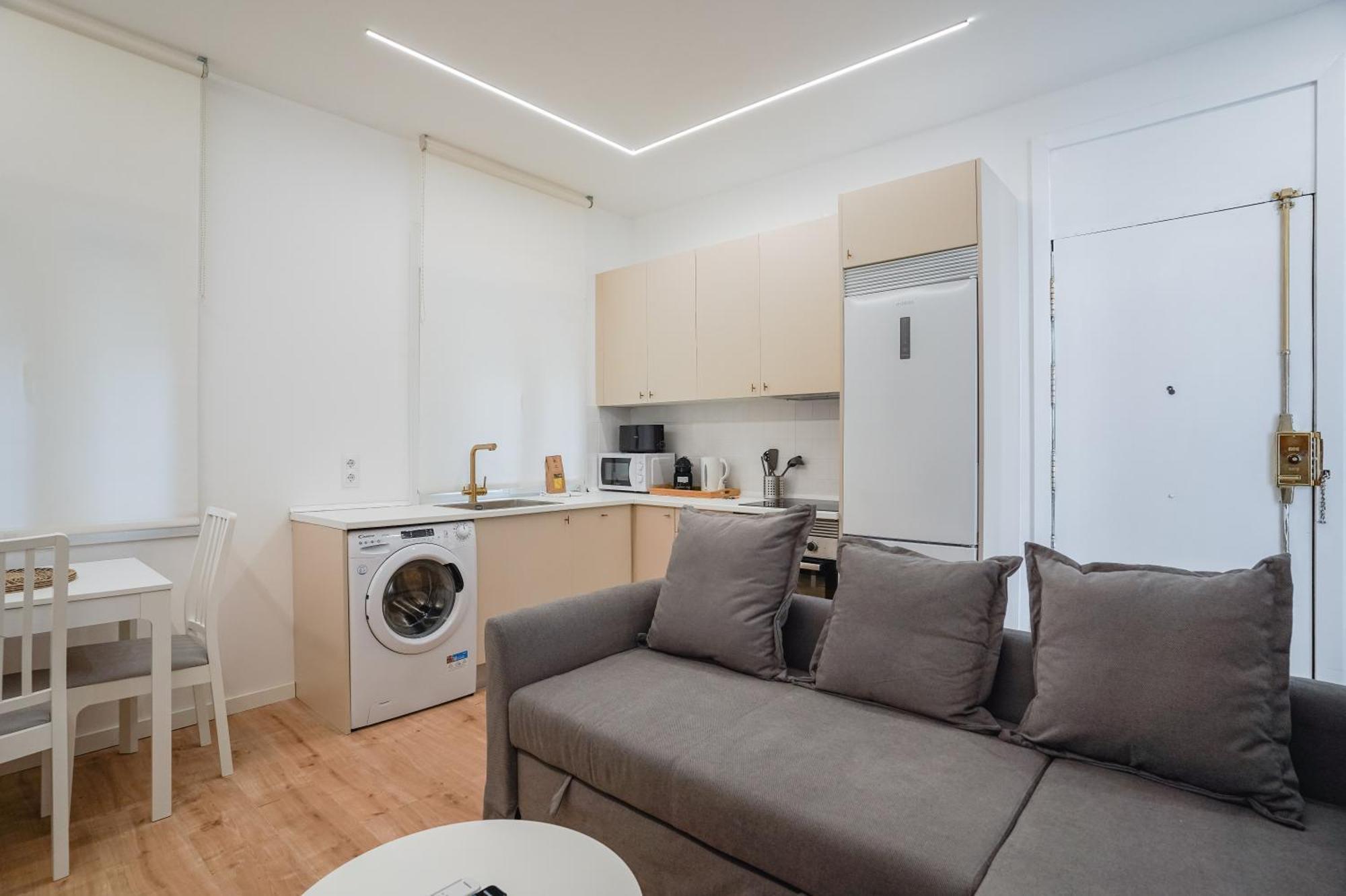 Cozy And Modern-1Bedroom 1Bathroom-Delicias Madrid Kültér fotó