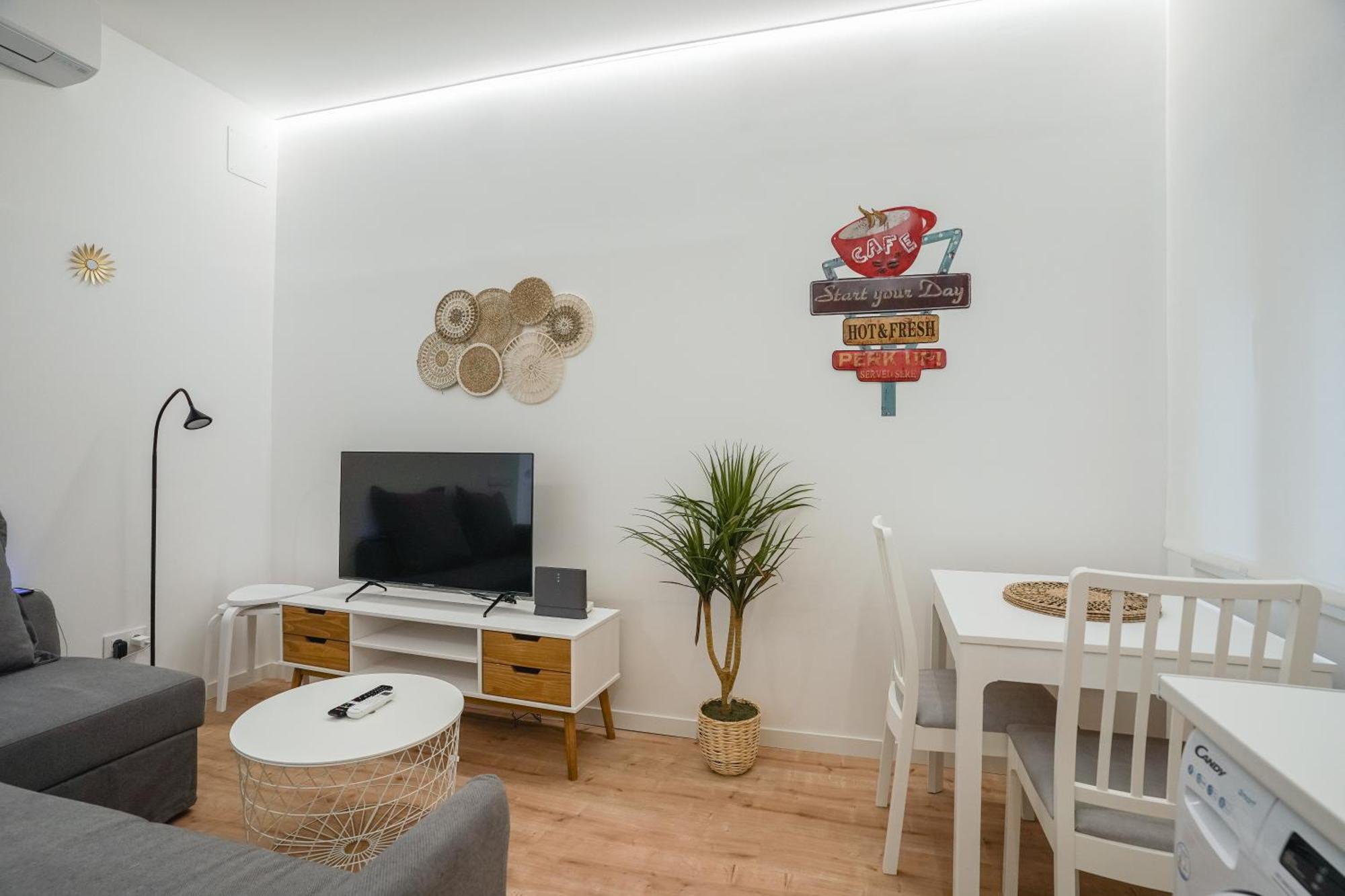 Cozy And Modern-1Bedroom 1Bathroom-Delicias Madrid Kültér fotó